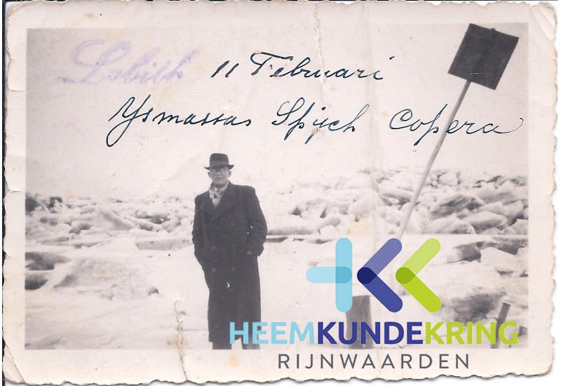 IJsgang op de Rijn 1940 Coll. N. Peperkamp 11 febr. F000009